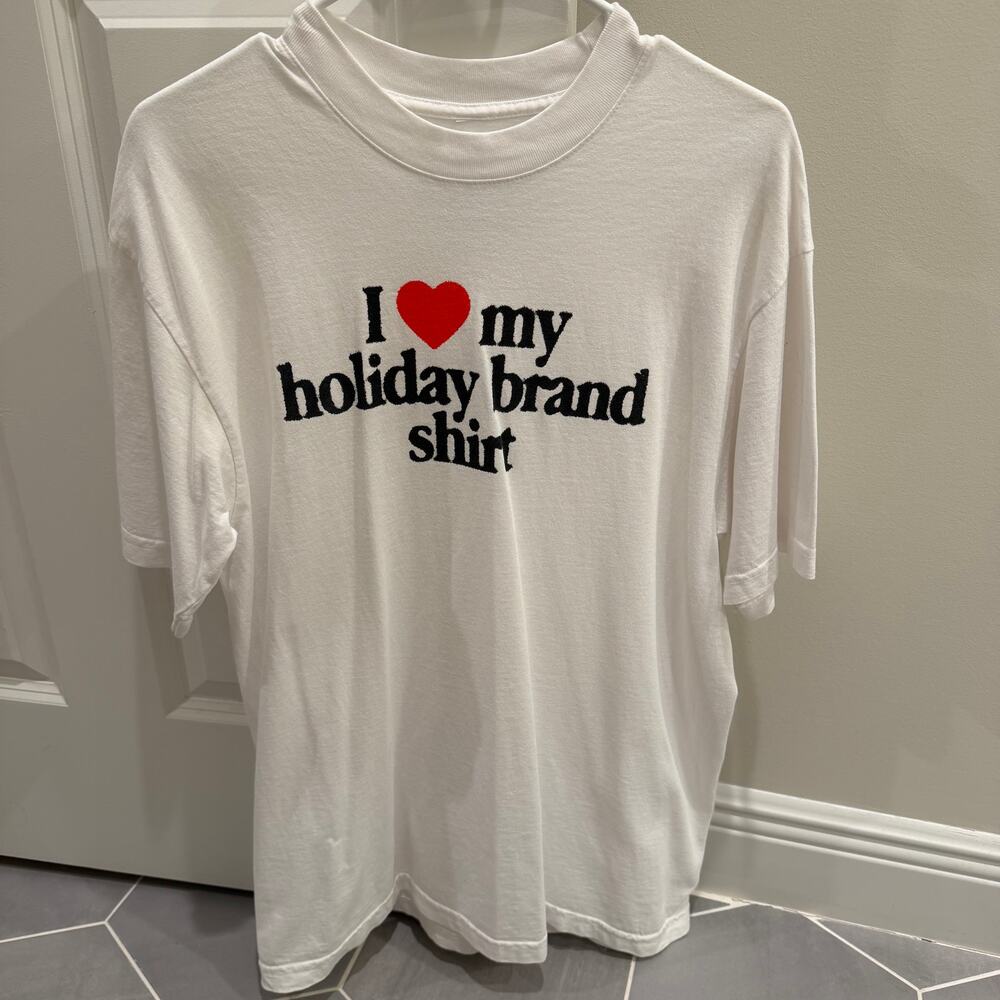I Love My Holiday Brand Shirt Tee